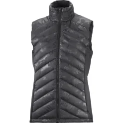 SALOMON TRANSITION DOWN VEST W BLACK/HE 22