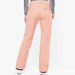 SALOMON EDGE PANT W TROPICAL PEACH 22 7 SALOMON EDGE PANT W TROPICAL PEACH 22 -Rossignol Soldes Magasin 9 100301 edge pant w tropical peach lc1387400 03
