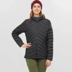 SALOMON TRANSITION DOWN HOODIE W BLACK 22 -Rossignol Soldes Magasin 9 102629 transition down hoodie w black lc1603600 04