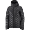 SALOMON TRANSITION DOWN HOODIE W BLACK/HE 22 -Rossignol Soldes Magasin 9 102630 transition down hoodie w black he lc1603700 01