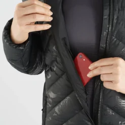 SALOMON TRANSITION DOWN JKT W BLACK/HE 22 -Rossignol Soldes Magasin 9 102635 transition down jkt w black he lc1604200 08