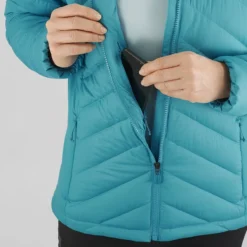 SALOMON TRANSITION DOWN JKT W BARRIER REEF 22 17 SALOMON TRANSITION DOWN JKT W BARRIER REEF 22 -Rossignol Soldes Magasin 9 102636 transition down jkt w barrier reef lc1604300 06