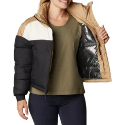 COLUMBIA PIKE LAKE CROPPED JACKET W BLACK/CHALK/BEACH 22 -Rossignol Soldes Magasin 9 102756 pike lake cropped jacket w black chalk beach 1955223 011 06