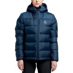 Haglöfs HAGLOFS BIELD DOWN HOOD WOMEN TARN BLUE 22 10 Haglöfs HAGLOFS BIELD DOWN HOOD WOMEN TARN BLUE 22 -Rossignol Soldes Magasin 9 105918 bield down hood women tarn blue 604685 3n5 03