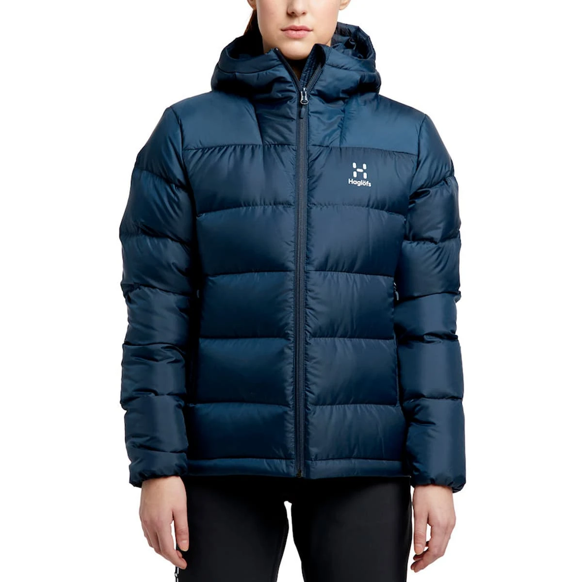 Haglöfs HAGLOFS BIELD DOWN HOOD WOMEN TARN BLUE 22 5 Haglöfs HAGLOFS BIELD DOWN HOOD WOMEN TARN BLUE 22 – Image 3