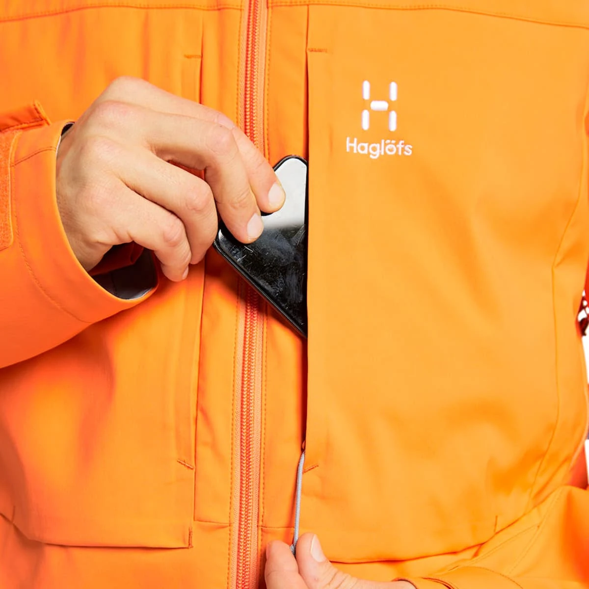 Haglöfs HAGLOFS TOURING INFINIUM JACKET MEN FLAME ORANGE 22 9 Haglöfs HAGLOFS TOURING INFINIUM JACKET MEN FLAME ORANGE 22 – Image 7