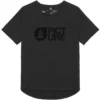 PICTURE FALL TEE REGULAR W BLACK 23
