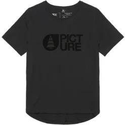 PICTURE FALL TEE REGULAR W BLACK 23
