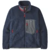 PATAGONIA M'S CLASSIC RETRO-X JKT NEW NAVY W/WAX RED 23 -Rossignol Soldes Magasin 9 110547 m s classic retro x jkt new navy w wax red 23056 newa 01