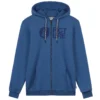 PICTURE BASEMENT FLOCK ZIP HOODIE COBALT 23 -Rossignol Soldes Magasin 9 110619 basement flock zip hoodie cobalt msw364 b 01