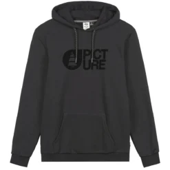PICTURE BASEMENT FLOCK HOODIE BLACK 23
