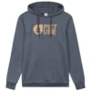 PICTURE BASEMENT CORK HOODIE DARK BLUE MELANGE 23 -Rossignol Soldes Magasin 9 110654 basement cork hoodie dark blue melange msw372 a 01