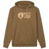 PICTURE BASEMENT CORK HOODIE BROWN 23 -Rossignol Soldes Magasin 9 110660 basement cork hoodie brown msw372 b 01