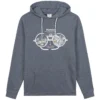 PICTURE D&S GLASSES HOODIE DARK BLUE MELANGE 23
