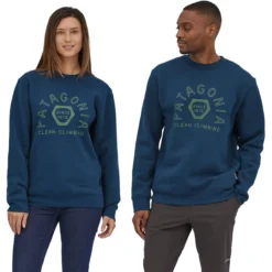 PATAGONIA CLEAN CLIMB HEX UPRISAL CREW SWEATSHIRT TIDEPOOL BLUE 23 -Rossignol Soldes Magasin 9 110679 clean climb hex uprisal crew sweatshirt tidepool blue 37554 tidb 04