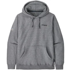 PATAGONIA FITZ ROY ICON UPRISAL HOODY GRAVEL HEATHER 23