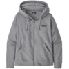 PATAGONIA W'S AHNYA FULLZIP HOODY SALT GREY HEATHER 23