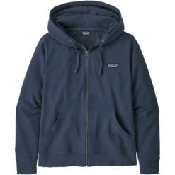 PATAGONIA W'S AHNYA FULLZIP HOODY SMOLDER BLUE 23