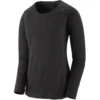 PATAGONIA W'S CAPILENE MIDWEIGHT CREW BLACK 23 -Rossignol Soldes Magasin 9 110798 w s capilene midweight crew black 44437 blk 01