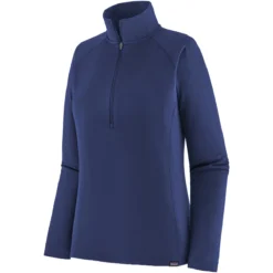 PATAGONIA W'S CAPILENE MIDWEIGHT ZIP NECK SOUND BLUE 23