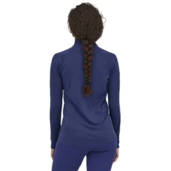 PATAGONIA W'S CAPILENE MIDWEIGHT ZIP NECK SOUND BLUE 23 -Rossignol Soldes Magasin 9 110816 w s capilene midweight zip neck sound blue 44457 sndb 03