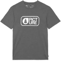 PICTURE BASEMENT YOMA TEE DARK GREY MELANGE 23