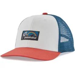 PATAGONIA K'S TRUCKER HAT PATALOKAHI LABEL: BIRCH WHITE 23