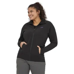 PATAGONIA W'S R2 TECHFACE JKT BLACK 23 -Rossignol Soldes Magasin 9 110889 w s r2 techface jkt black 83630 blk 05