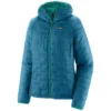 PATAGONIA W'S MICRO PUFF HOODY ANACAPA BLUE 23 -Rossignol Soldes Magasin 9 110893 w s micro puff hoody anacapa blue 84041 apbl 01