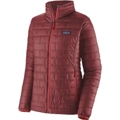 PATAGONIA W'S NANO PUFF JKT SEQUOIA RED 23