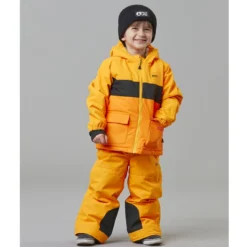 PICTURE SNOWY TODDLER JKT YELLOW 23 -Rossignol Soldes Magasin 9 111364 snowy toddler jkt yellow kvt089 b 03