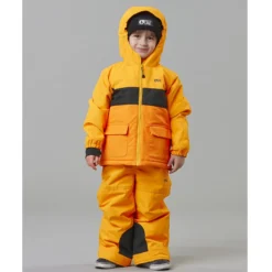 PICTURE SNOWY TODDLER JKT YELLOW 23 -Rossignol Soldes Magasin 9 111364 snowy toddler jkt yellow kvt089 b 06