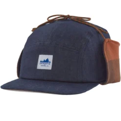 PATAGONIA RANGE EARFLAP CAP UPRIVER: SISU BROWN 23