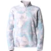 THE NORTH FACE W 100 GLACIER 1/4 ZIP LAV FOG GLACIER DYE PRNT 23 -Rossignol Soldes Magasin 9 114292 w 100 glacier 1 4 zip lav fog glacier dye prnt nf0a5ihn94k 01