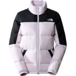 THE NORTH FACE W DIABLO DOWN JKT LAVNDR FOG/TNF BLK 23