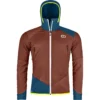 ORTOVOX SW COL BECCHEI HYBRID JKT M CLAY ORANGE 23 -Rossignol Soldes Magasin 9 114337 sw col becchei hybrid jkt m clay orange 60113 co 01