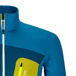 ORTOVOX FLEECE GRID JACKET M HERITAGE BLUE 23 -Rossignol Soldes Magasin 9 114388 fleece grid jacket m heritage blue 87212 hb 02