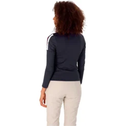 ROSSIGNOL W EXPERIENCE 1/2 ZIP DARK NAVY 23 -Rossignol Soldes Magasin 9 120045 w experience 1 2 zip dark navy rllwl05 715 02