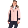ROSSIGNOL GIRL POLYDOWN JKT BLACK PINK 23 -Rossignol Soldes Magasin 9 120541 rlkyj15 110 01