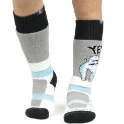 LA CHAUSSETTE DE FRANCE YETI GRIS MOYEN 23 -Rossignol Soldes Magasin 9 121166 yeti gris moyen 273126355g 718 05