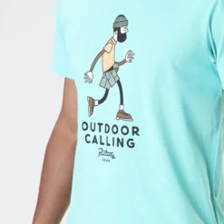 PICTURE MURRAY TEE BLUE TURQUOISE 23 -Rossignol Soldes Magasin 9 123668 mts1021 b 05