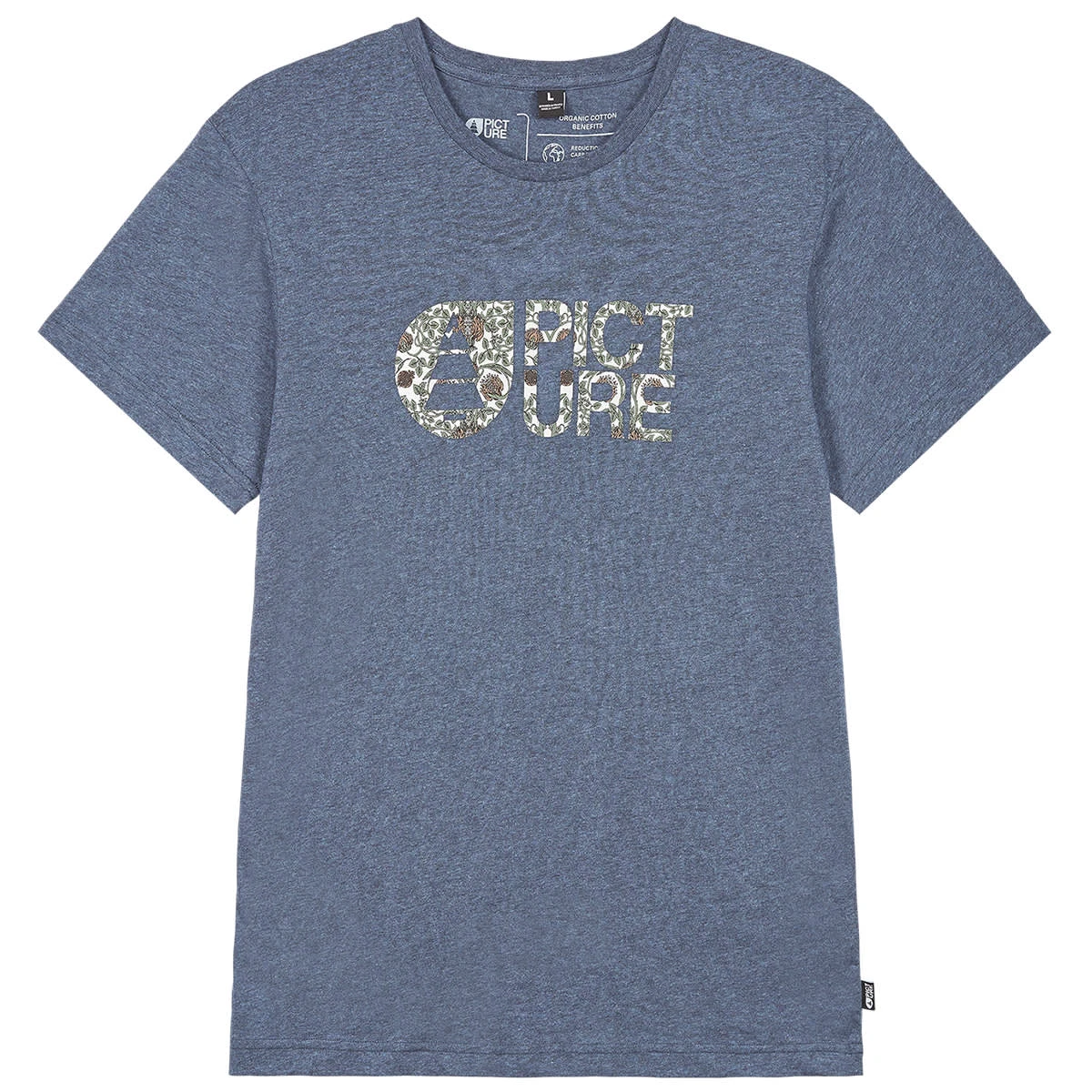 PICTURE BASEMENT BALI TEE DARK BLUE MELANGE 23 3 PICTURE BASEMENT BALI TEE DARK BLUE MELANGE 23