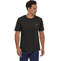 PATAGONIA M'S '73 SKYLINE ORGANIC T-SHIRT BLACK 23 -Rossignol Soldes Magasin 9 124317 37534 blk 02