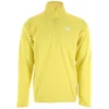 THE NORTH FACE M 100 GLACIER 1/4 ZIP YELLOWTAIL 23