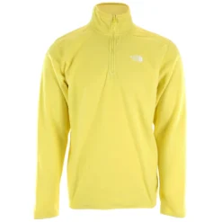 THE NORTH FACE M 100 GLACIER 1/4 ZIP YELLOWTAIL 23