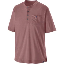 PATAGONIA M'S CAP COOL TRAIL BIKE HENLEY EVENING MAUVE 23