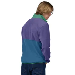 PATAGONIA M'S MICRODINI 1/2 ZIP P/O BAYOU BLUE 23 -Rossignol Soldes Magasin 9 126726 26200 bybl 03