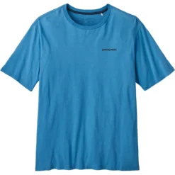 PATAGONIA M'S P-6 MISSION ORGANIC T-SHIRT ANACAPA BLUE 23