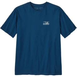 PATAGONIA M'S '73 SKYLINE ORGANIC T-SHIRT LAGOM BLUE 23