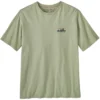 PATAGONIA M'S '73 SKYLINE ORGANIC T-SHIRT SALVIA GREEN 23 -Rossignol Soldes Magasin 9 126757 37534 slvg 01